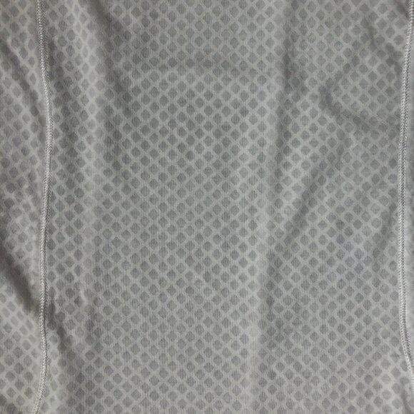 Lululemon Puri Tee Short Slv Mesh Burnout White Tonka Strip Inkwell Sz 6 NWOT - Picture 3 of 9
